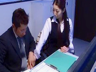 Nippon Boss and his Busty Secretary's Steamy Office Affair fulfills their biggest Desires